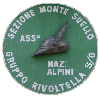 Il logo ufficiale della Sezione Alpini di Rivoltella